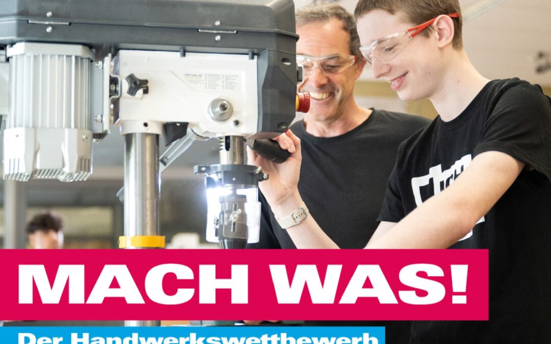 Handwerkswettbewerb „Mach was!“: Schulen aus dem Land räumen ab