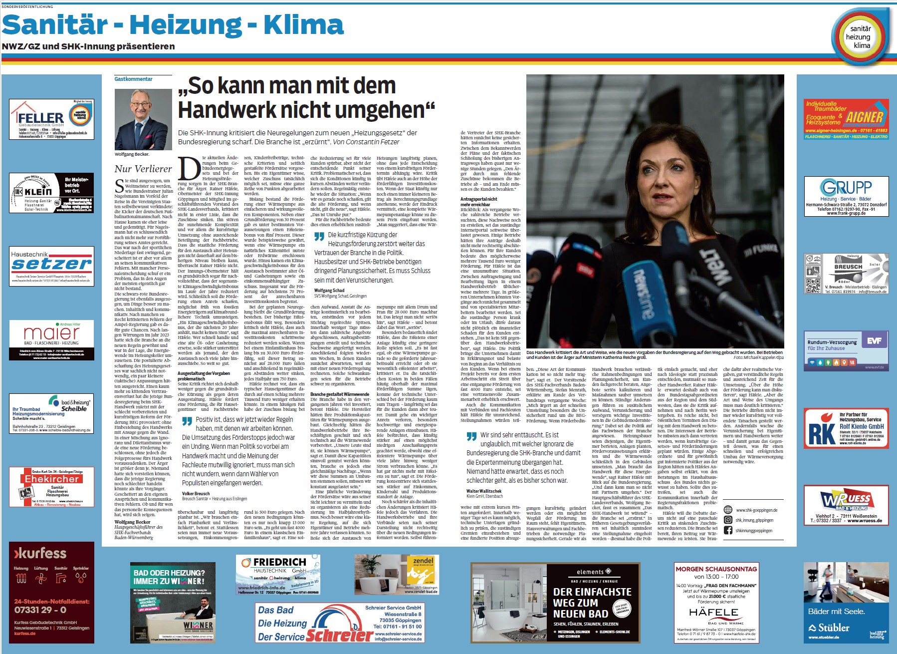 So kann man mit dem Handwerk nicht umgehen