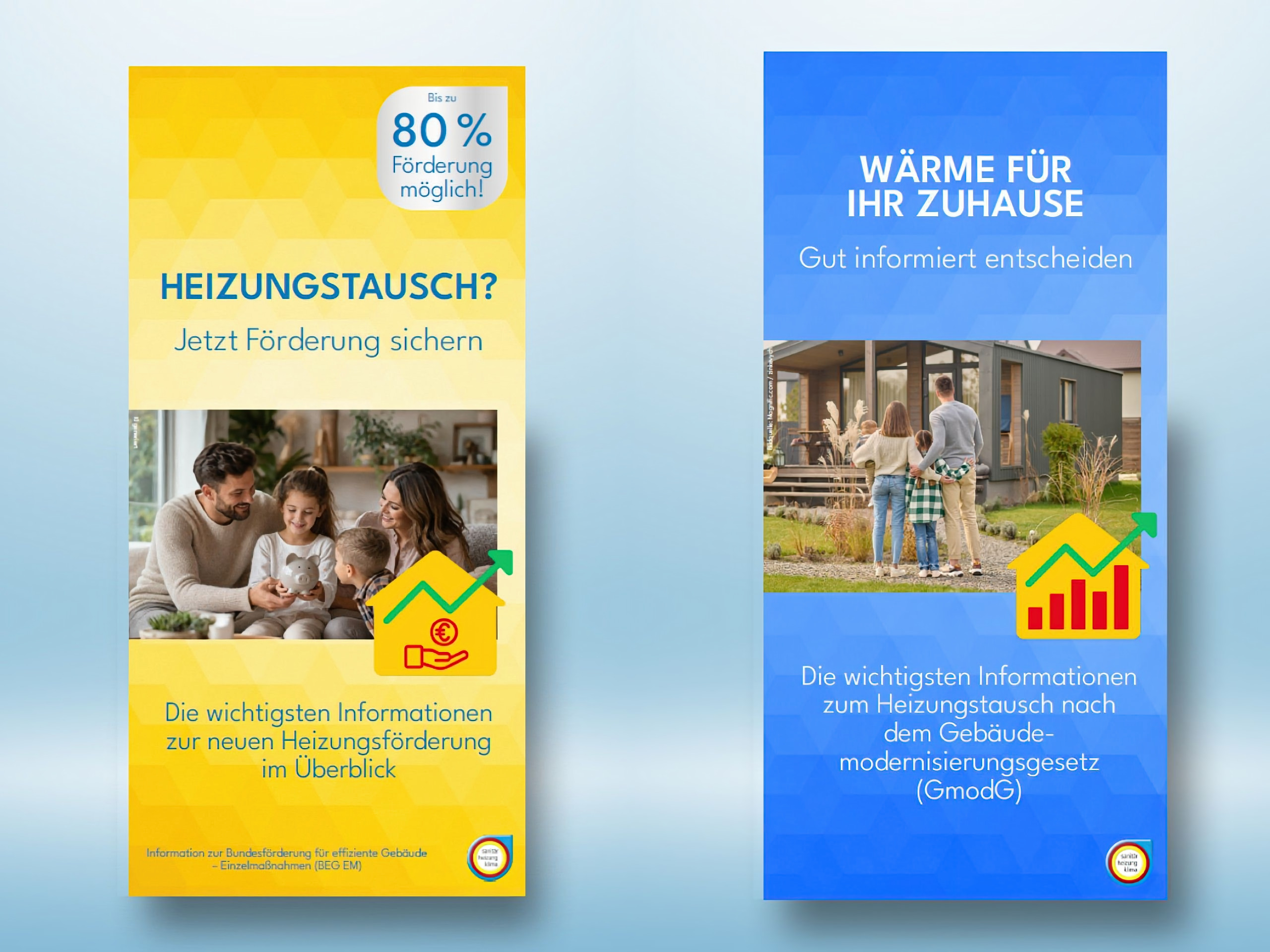 Neue Beratungsflyer zu BEG EM und GModG ab sofort im Shop